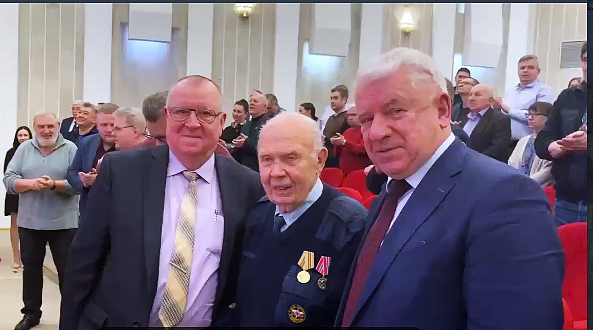 фото с юбиляром